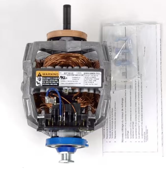 63715110 20201218042906 Drive Motor, Dryer for MDE7658AYQ, MDG6000AXW, MDG3600BWQ