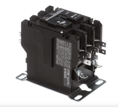 Contactor Fits Hobart C25DNY164A – 110-120 V, 40 A, 3-Pole