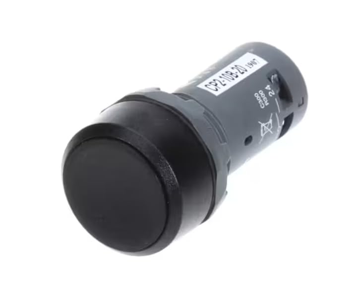 60947-5-1 1907 Power Switch, DPDT, 120/300V, 1.5/5A, Black for 40831, 40833, 40834