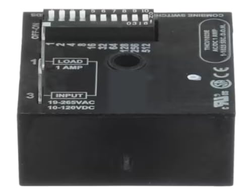Fits Ojeda 1645 10-120VDC 1 AMP Relay, Time Delay, Time Range, 1 to 512 Second