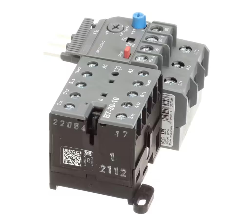 Fits Jackson B7-30-10 210409 00787 4013514397935 22054 17 1 2112 Overload Protector/Contactor, 3 Pole with Auxiliary Contact, T16-5.7
