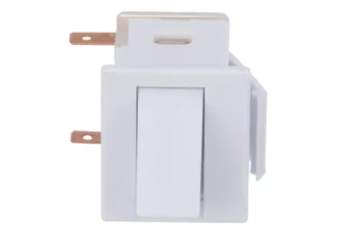 Fits Alliance Laundry Systems 50E3 Switch, Rocker, Momentary, SPST, Normally Closed, 125 Volt, Dryer for AFBE9BSP303NN29, AFBE9BSP303NW29, AFBE9BSP305AN01