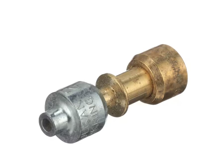 VULKAN LOKRING 2NK Tubing Connector, 6MM x 2MM, Refrigerator for CDE06RP2NCS1, CDE06RP3NCD1, CSB42YP2NBS1