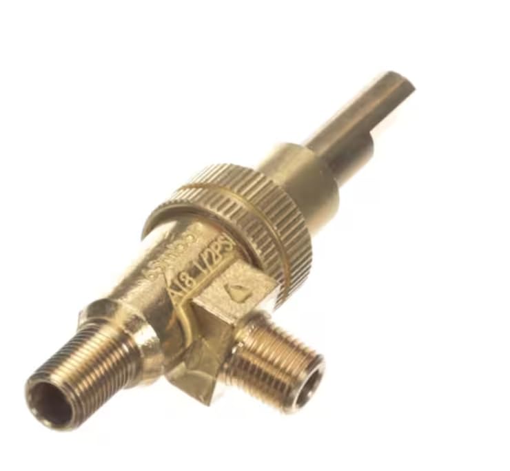 Fits Jade 1934 A18 1/2 PSI Burner Valve, Horizontal, Split for JB Series Charbroilers, JHP Series Hot Plates