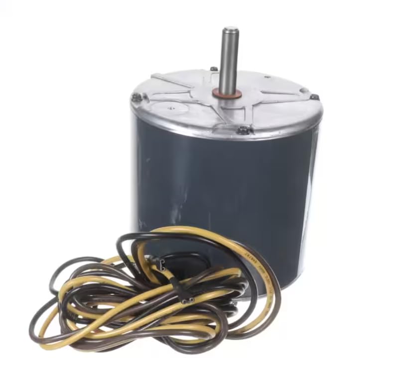 Fits Carrier HVAC V832BS K24FA0000066 Fan Motor, 460V, 60HZ, 1PH, 1110RPM, 1/3HP, CW for 50FC-M30A3A5-6X1A0, 50FC-M30A2M5-6F0A0, 50FC-M30A2M5-6F2A0