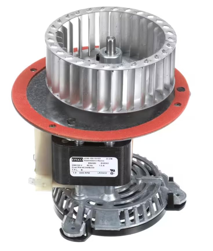 Fits Carrier HVAC 51-21N E64080 E48562 LR20432 Blower/Motor Assembly, Draft Inducer, 208/230V, 60HZ, 3000RPM for 48TMX030 300, 48TMX042 300, 48TMX036 300