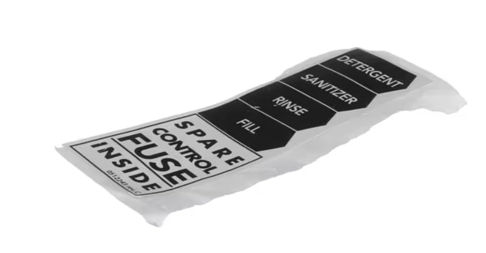 Fits Champion 0512243 REV C Label/Decal, Chemical Adjust