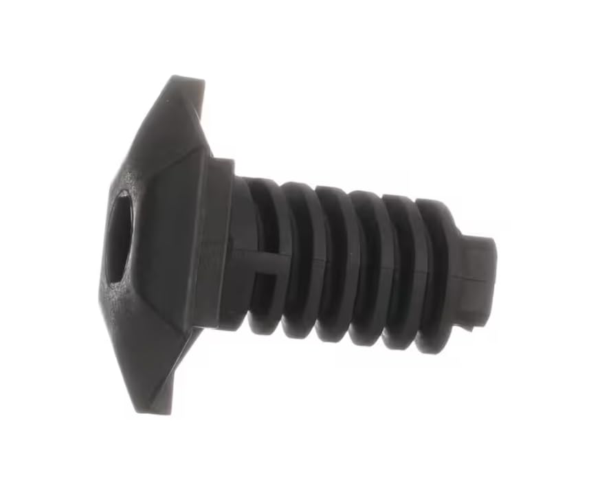 3-10 Leveling Leg/Foot, Black, Dryer for DCCB330EJ0WC, DCCB330EJ2WC, DCCB330EJ3WC