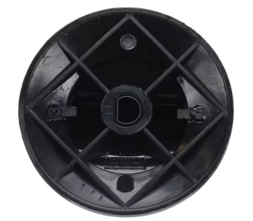 E1 3 ESO Knob, Oven, Off-Warm-200-500-Broil, Black, Range