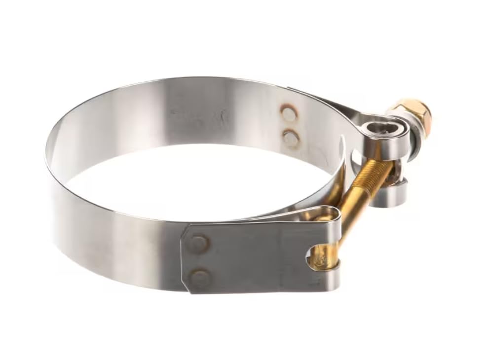 Fits Champion 94100-0275 J12 Moyer Diebel Hose Clamp, Discharge, T-Bolt, Stainless Steel for 66 PRO-HR, 66DRPW, 86PW