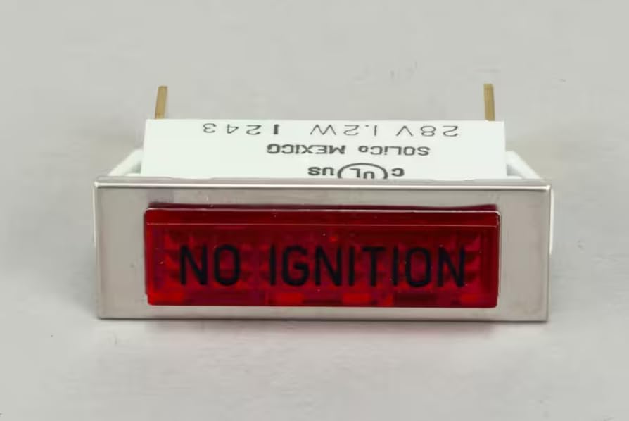 Fits Vulcan Hart 1243 Indicator Light, RED, 28V for WLGO, VC6GC, GN90A
