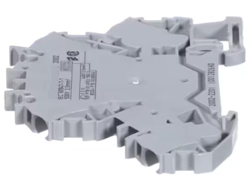 Fits Flexeserve 2002 1001282640 Terminal Block, Double Decker, Rail Mount, Gray