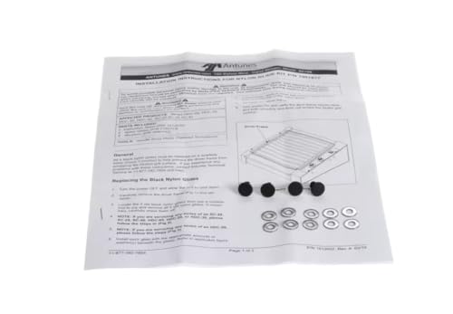 Fits Antunes 1012032 Rev A 03/19 7001677 Glide Kit with Washers, Nylon