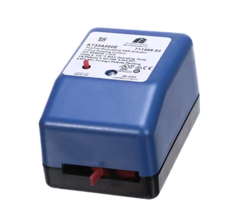 Fits International Environmental Corporation AT33A000E 711599-53 E9429 934G 24-2343 Actuator, Pop Top Modulating, 24V, 50/60