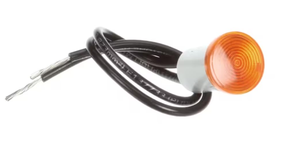 E137733 5W Indicator Light, 250 Volt, Amber for FC-6HC-02208-FF, 3640711, 3646711-FF