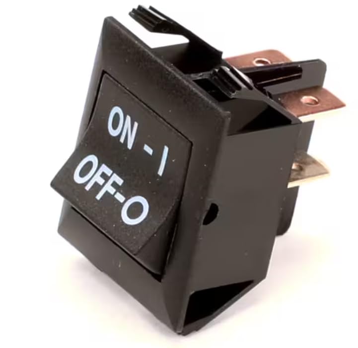1828 2500H11E734 Rocker Switch, On/Off, Hi Inrush for 500-3D Marine, 500-1D Marine, 500-2D Marine
