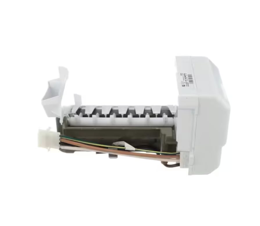 W104457782 IM12 Ice Maker Assembly, 6 Cube, White, Refrigerator