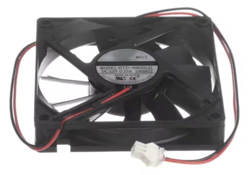 Fits Magic Chef 8015 12V 0.15A Evaporator Fan, Lower, 12 Volt DC, MCWBC77D for BTWB530ST1