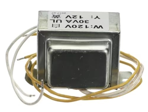 Fits Omega PSH-GLJ006-1-UL W: 120V 30VA UL Y: 12V Transformer for OFS20, OFS30