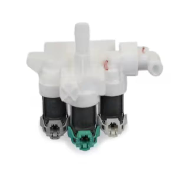 C-216/21-B15 33090035 Solenoid Valve Assembly, Water Inlet, 3-Way, Washing Machine for MHWE950WJ02, WFW9750WR02, WFW9750WW02