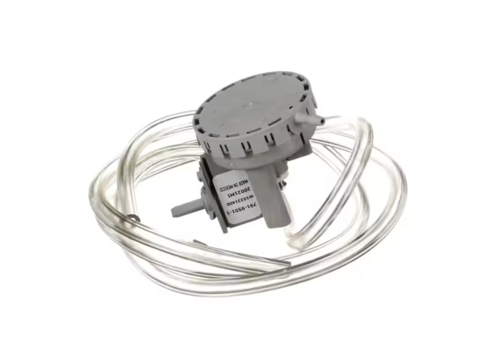 Fits Whirlpool 791-9501-1 20021MI Water Level Pressure Switch, Washing Machine for 1CWTW5300VW0, 1CWTW5300VW1, 1CWTW5700SW0