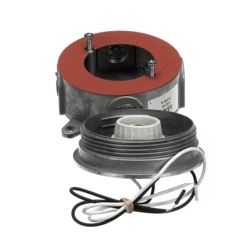 Fits Kolpak A 15690545 Light Fixture with Socket, Refrigeration