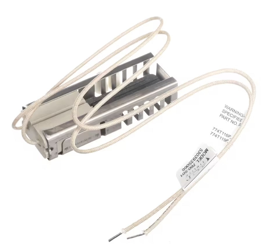 Frigidaire 760-501 5303935066 Oven Ignitor Kit, With Nuts and Instructions, Oven