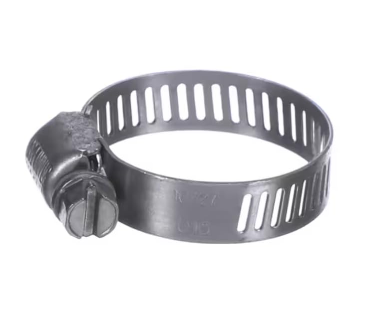 Fits BKI 10/27 010 Hose Clamp. Worm Wheel, 10-27MM, #62 for BLF-F, BLF-FC, BLF-TC