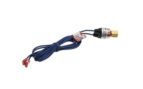Low Pressure Switch Open 25 PSI/Close 41 PSI – Fits Trane X13200276070 with Blue Leads for TCD150E300BB, TCD150E300AA, TCD150E300BA & More