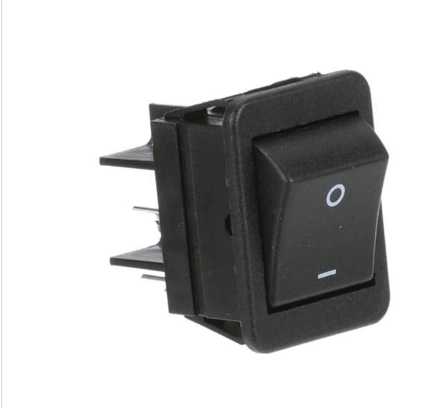 16(4) A 1HP 20A 125VAC 1/2HP On/Off/On 4 Tab Rocker Switch for Henny Penny CFE-410, CFE-415, Prince Castle 212-M