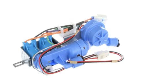 Solenoid Valve RIV-12AE-64/21033 – Fits GE Appliance CQE28DM5NBS5, PVD28BYNBFS, PVD28BYNFS – Dual Inlet with Flow Meter – Compatible Replacement