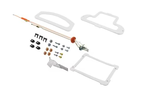 Fits Rheem AP166258-1 760-333 Pilot Assembly with Burner and Inner Door Gaskets, Natural Gas
