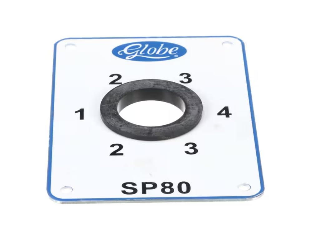 Fits Globe SP80 Speed Selector Plate, SP80 for SP80PL, SP80PLE-380-400503, SP80PLE-405-420503