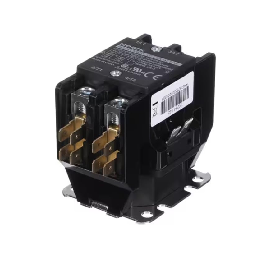 Fits Kolpak Ex9CKT30B20 265900 144525235201200205 Contactor, 2 Pole, 208-240V 50/60HZ Coil, 32FLA, 40A RES