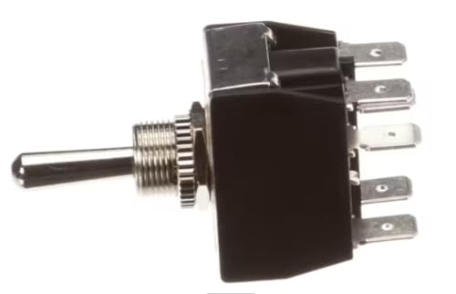 3970BA 10(4) A 45 C Switch, Toggle, DPDT, 250V, 16A for ITM2-48/CT, ITM2-48/DLX, ITM2-48/STD