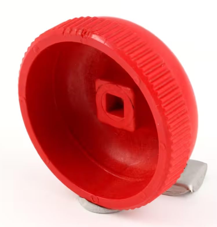 Fits Cleveland KF-50442 Knob Assembly, Red, Steam Inlet for 42CKDM, 42CKEM48 and KDL-40-T
