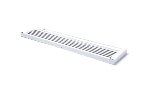 Fits Turbo Air P0124A090P Bottom Grill, Louvered Panel, White, TGM/F-47SDW