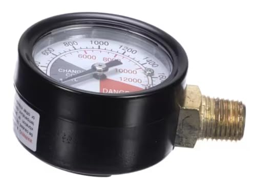 Fits Cornelius 1008626 Gauge, 0-1800 PSI, Side Mount