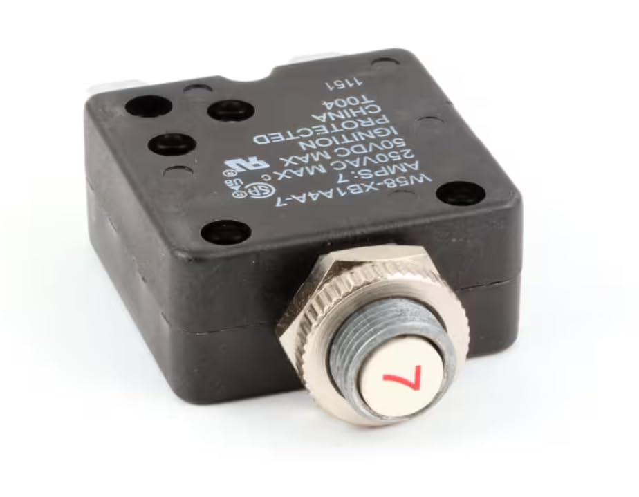 Fits Frymaster AMPS 7 T004 1151 Breaker, Dean, 7 Amp Circuit for 1824/2424G, 1824G, 18UE