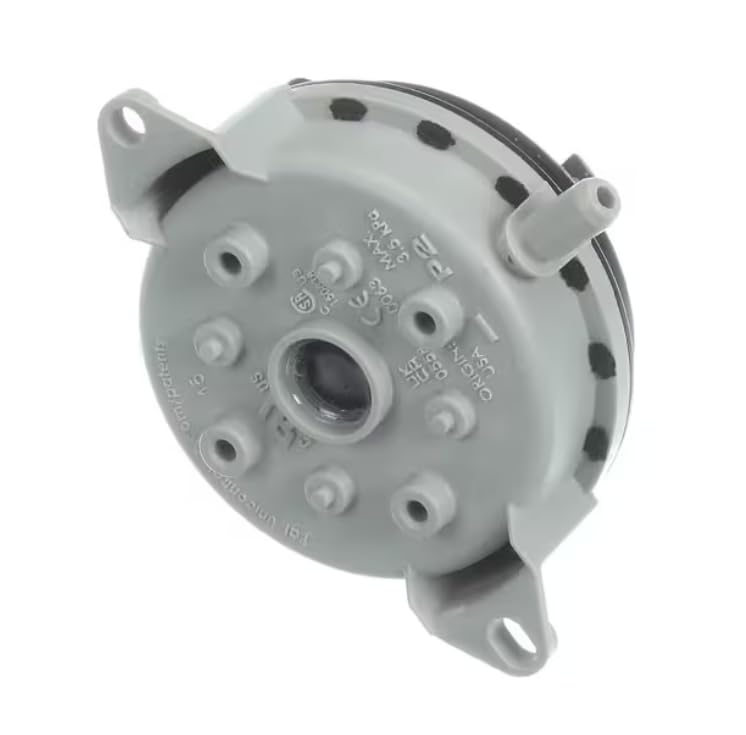 Fits Trane P12-PS2 D345965P12 NS2-1574-12 74392-4 00046 Pressure Switch, .65" WC for S8B1A026, S8B1A040, S8B1B040
