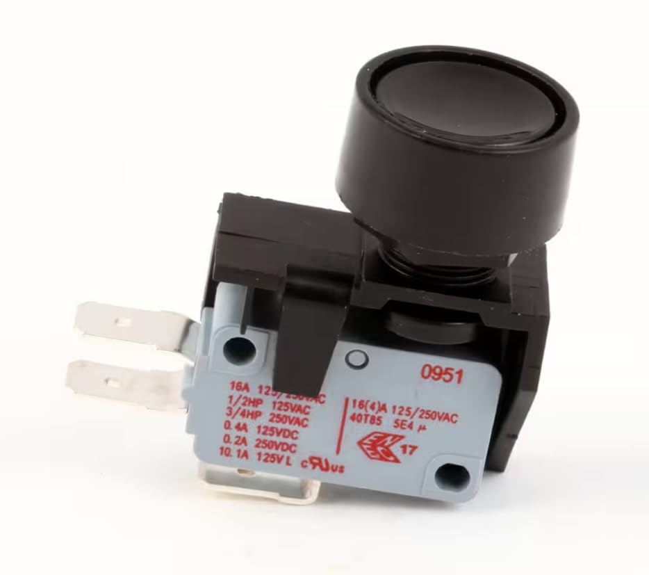0951 40T85 5E4 Switch, Pushbutton, Rinse, Smoothie, McDonalds for MS-8, MS-8-1H, MS-8-1H