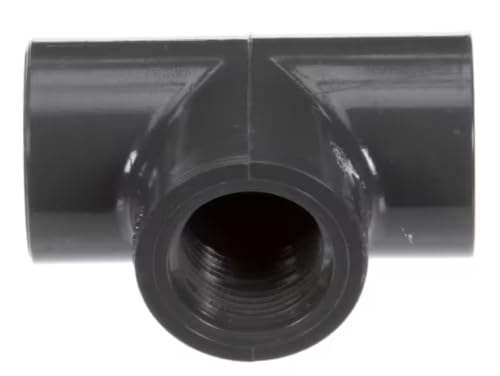 Fits Glastender ZZ103 8CH80D2464 3-Way Tee, 3/4" Inside Thread, PVC for GT-24, GT-30