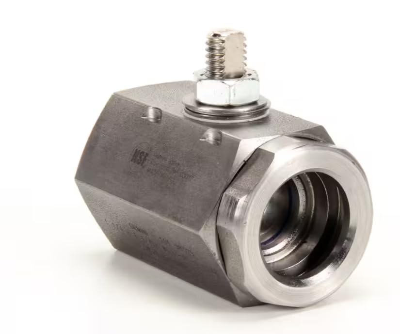 Fits Frymaster 98325 86-4-RT-6-FC48 Drain Valve without Handle, 1.25" for FPGL430CASC, MH52, BIRE14
