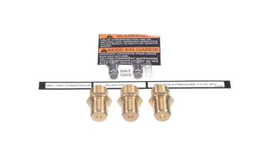 Fits Henny Penny 61506 125 312 Conversion Kit, Propane to Natural, OFG34X/KFX340 Series for OFE-341, OEA-341, OGA-342