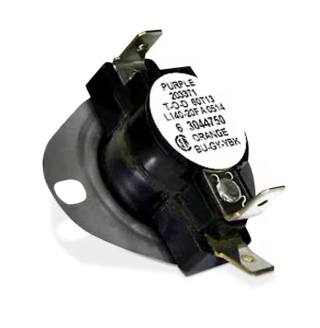 203371 T-O-D L140-20FA2030 6 3044750 Cycling Thermostat, 140 F for DE110, DE210, DE306