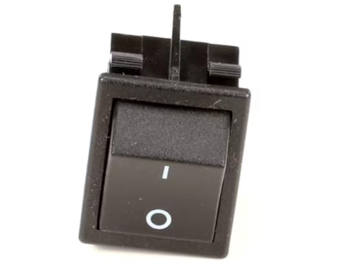 Fits Ojeda 156S WR Series 16A 125VAC 1/4 HP 16A 250VAC 1/4 HP Rocker Switch, Black, Cherry