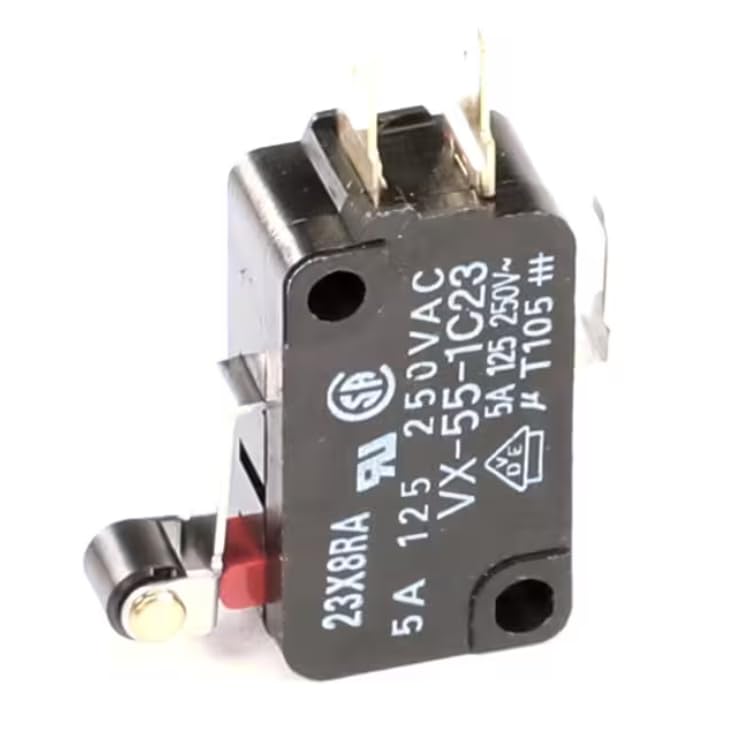 Fits Hobart 23X8RA 5A 125 250 VAC T105 Microswitch with Lever Roller