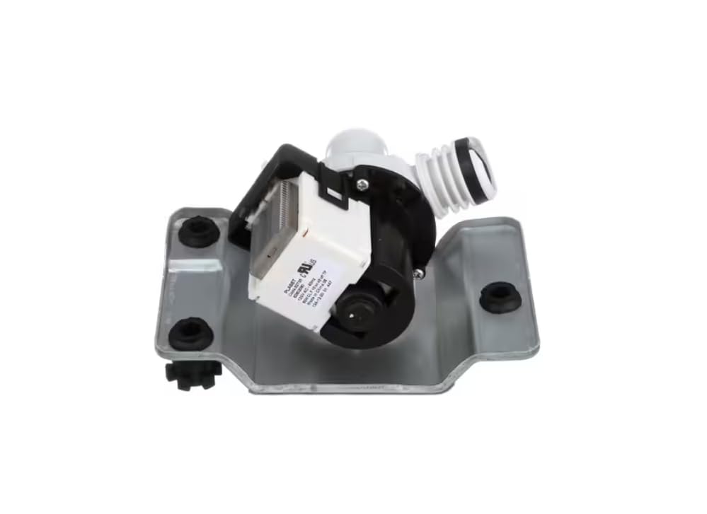 Fits Whirlpool 62735 13A-12-20 01 447 Drain Pump with Bracket, 120 Volt, 60HZ, Washer for MAH6700AWM, MAH6700AWW, MAH8700AWM