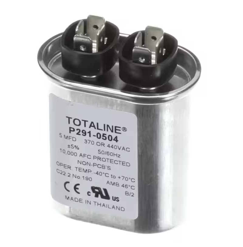Carrier HVAC P291-0504 Capacitor, Run, 5uF, 370/440VAC, 50/60HZ 38BA 005 800 38BA 005 810 38BA 005 900 38BA 005 910 38BA 006 800
