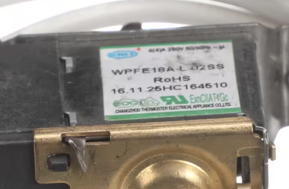 Magic Chef WPFE18A-L-02SS, 16.11.25HC164510, 250V, 50/60HZ, T-STAT for HMCR440 SERIES